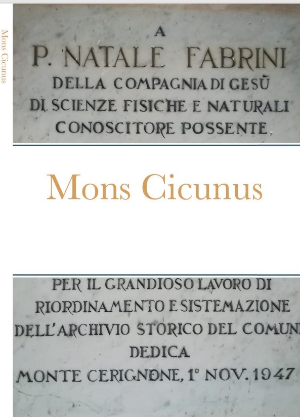 Copertina Mons Cicunus